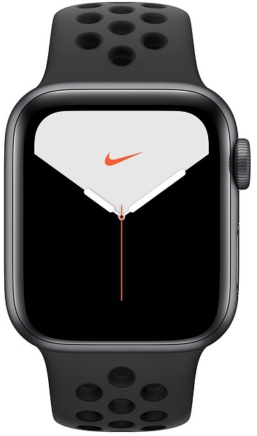 Apple Watch Nike Series 5 GPS 40mm Space Gray Aluminum Case with Anthracite/Black Nike Sport Band (MX3T2)