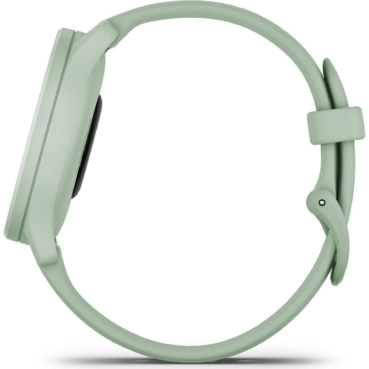 Garmin Vivomove Sport Cool Mint Case and Silicone Band with Silver Accents (010-02566-03)