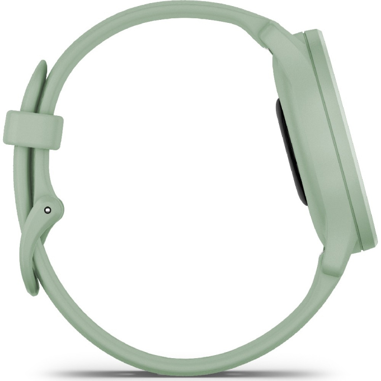 Garmin Vivomove Sport Cool Mint Case and Silicone Band with Silver Accents (010-02566-03)