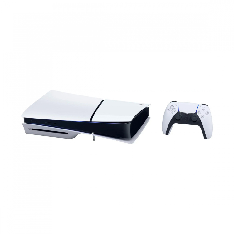 Ігрова приставка Sony PlayStation 5 Slim (BluRay) (1TB) + DualSense Wireless Controller (1000042053) Ігрова приставка Sony PlayStation 5 Slim (BluRay) (1TB) + DualSense Wireless Controller (1000042053)
