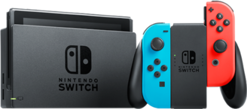 Nintendo Switch with Neon Blue and Neon Red Joy-Con Nintendo Switch with Neon Blue and Neon Red Joy-Con