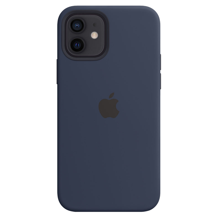 Чехол Silicone Case для iPhone 12/12 Pro (FoxConn) (Deep Navy)
