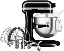 Планетарный миксер KitchenAid Artisan 6,6 л 5KSM70SHXEOB Black (UA)
