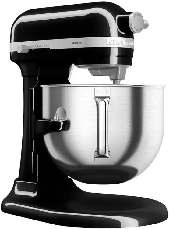 Планетарний міксер KitchenAid Artisan 6,6 л 5KSM70SHXEOB Black (UA)