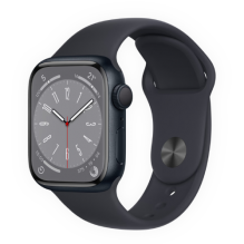 Apple Watch Series 8 41mm Midnight Aluminum Case with Midnight Sport Band (MNP53) бу