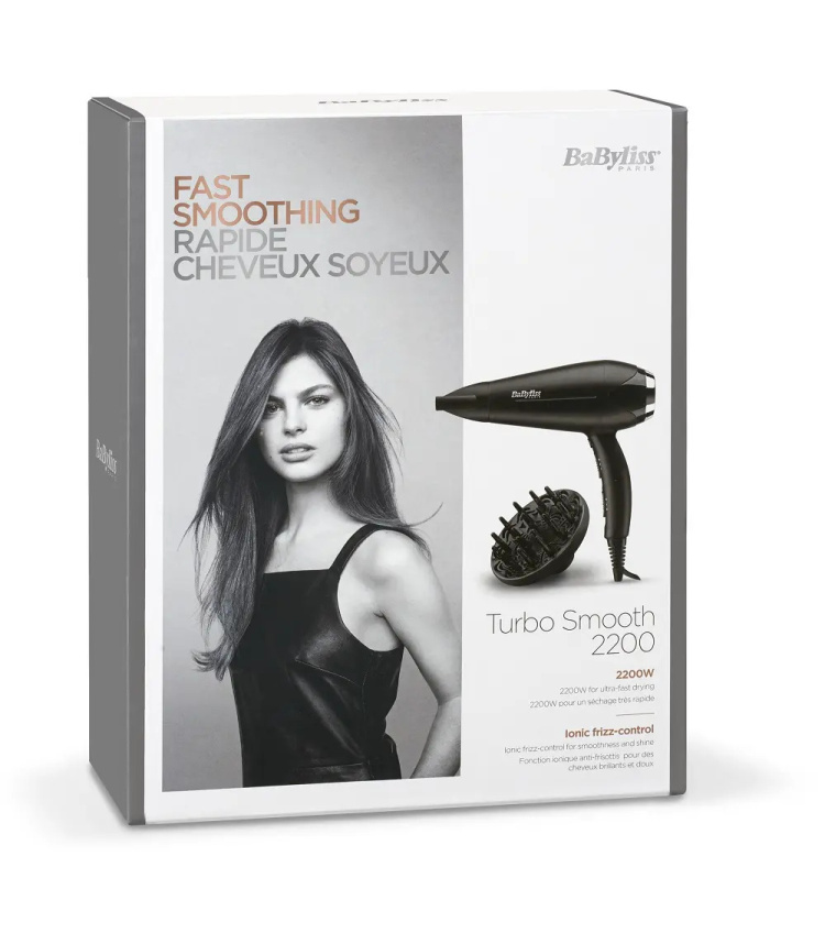 Фен Babyliss Turbo Smooth (Black) (D572DE) Фен Babyliss Turbo Smooth (Black) (D572DE)