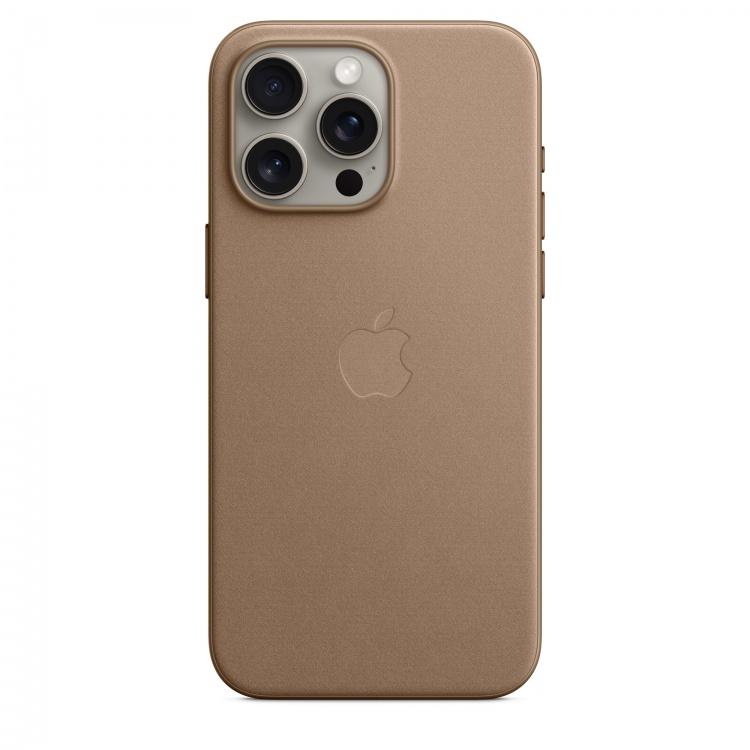 Чохол Apple FineWoven для iPhone 15 Pro Max with MagSafe (Taupe)