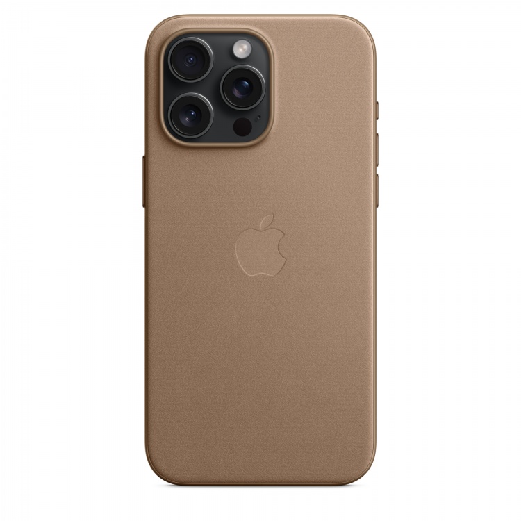 Чохол Apple FineWoven для iPhone 15 Pro Max with MagSafe (Taupe)