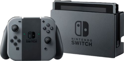 Nintendo Switch with Gray Joy Con Nintendo Switch with Gray Joy Con
