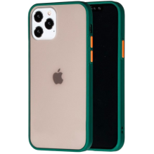 Чехол Matte для iPhone 12 Pro Max (Dark Green)