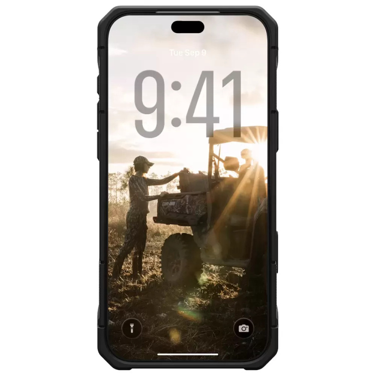 Чехол UAG Monarch Pro MagSafe для iPhone 18 Pro Max (Titanium) (114568113636)