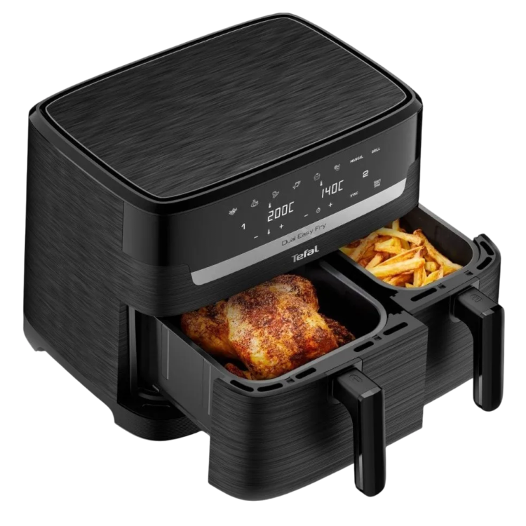 Мультипіч Tefal Dual Easy Fry XXL EY9428E0 (EU) Мультипіч Tefal Dual Easy Fry XXL EY9428E0 (EU)