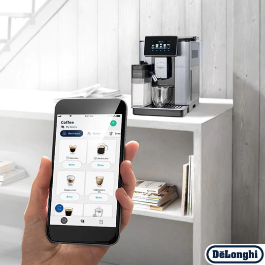 Кавомашина DeLonghi ECAM 610.74 MB (EU) Кавомашина DeLonghi ECAM 610.74 MB (EU)