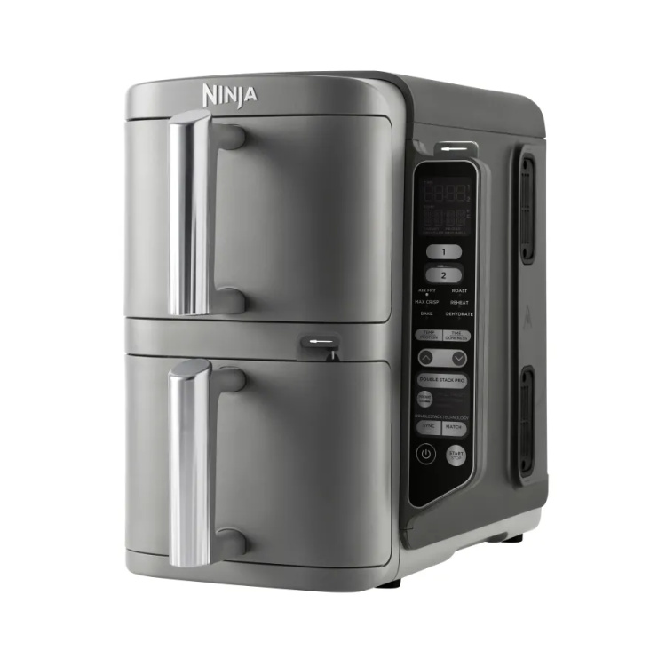 Мультипіч Ninja Double Stack XL 2-Level Hot Air Fryer 9,5 л with Smart Cook System SL451EU (UA)