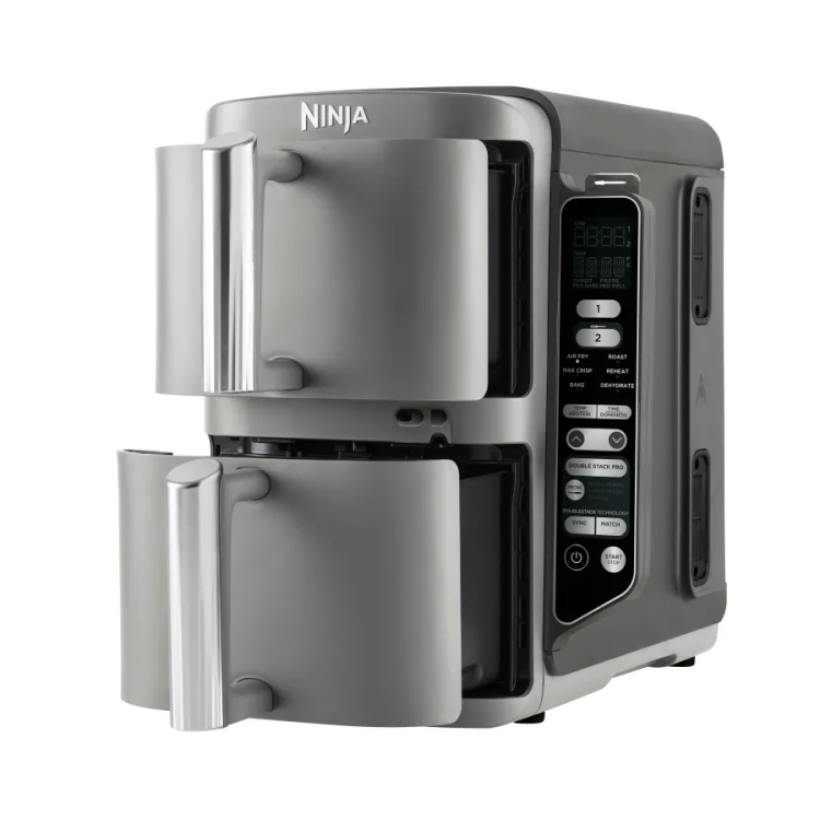 Мультипіч Ninja Double Stack XL 2-Level Hot Air Fryer 9.5л with Smart Cook System SL451EU (UA)