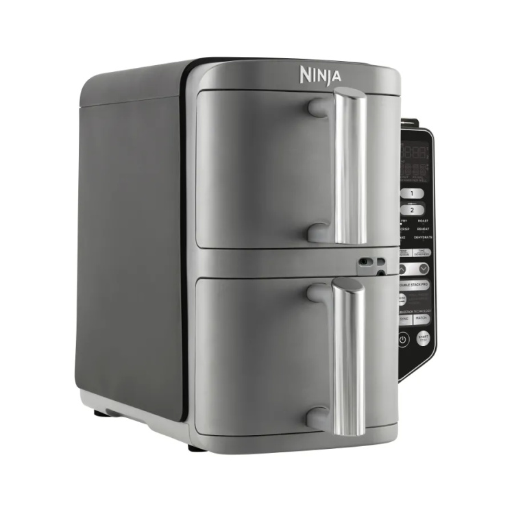 Мультипіч Ninja Double Stack XL 2-Level Hot Air Fryer 9.5л with Smart Cook System SL451EU (UA)