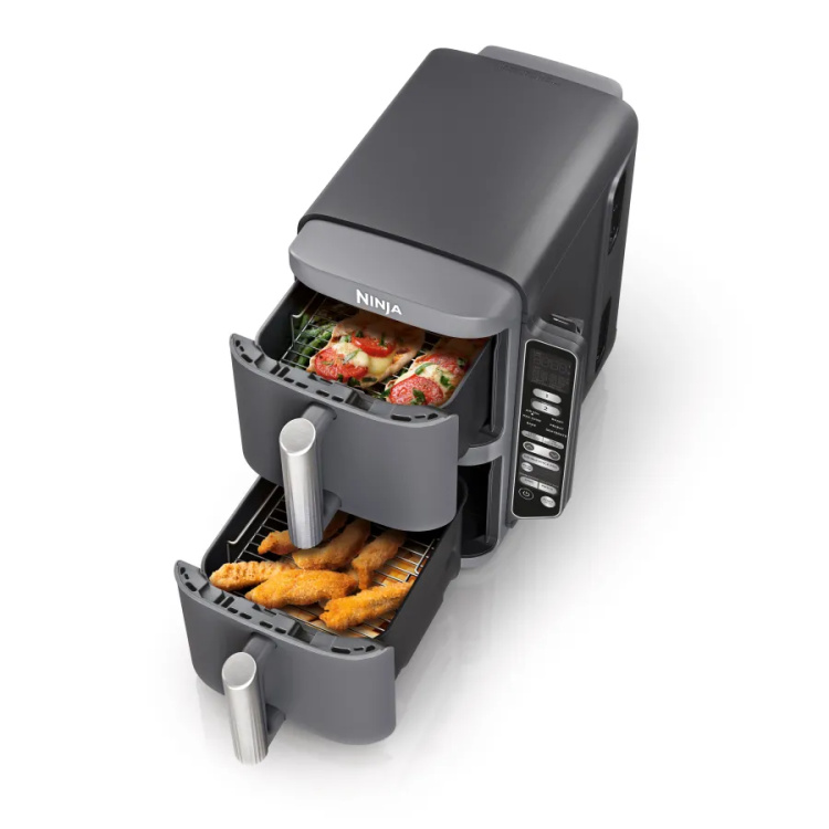 Мультипіч Ninja Double Stack XL 2-Level Hot Air Fryer 9.5л with Smart Cook System SL451EU (UA)