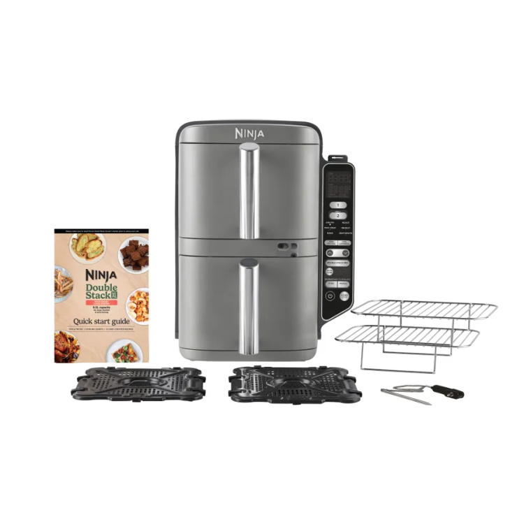 Мультипіч Ninja Double Stack XL 2-Level Hot Air Fryer 9.5л with Smart Cook System SL451EU (UA)