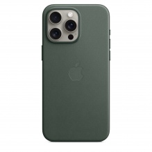 Чехол Apple FineWoven для iPhone 15 Pro Max with MagSafe (Evergreen)