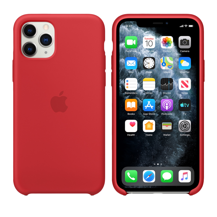 Чехол Apple Original Smart Silicone Case для iPhone 11 Pro (Red)