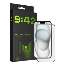Защитное стекло 9:42 BlackSide для iPhone 15