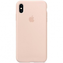 Чехол Silicone Case Full Cover для iPhone Xs Max Original (FoxConn) (Pink Sand)