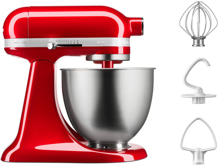 Планетарний міксер KitchenAid Artisan MINI 3,3 л 5KSM3311XECA Caramel Apple (UA)