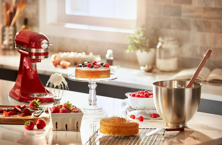 Планетарний міксер KitchenAid Artisan MINI 3,3 л 5KSM3311XECA Caramel Apple (UA)