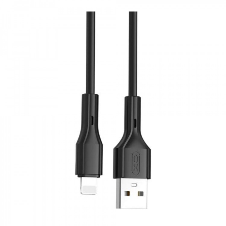 Кабель XO NB230 USB-A to Lightning Rock Series (Black)