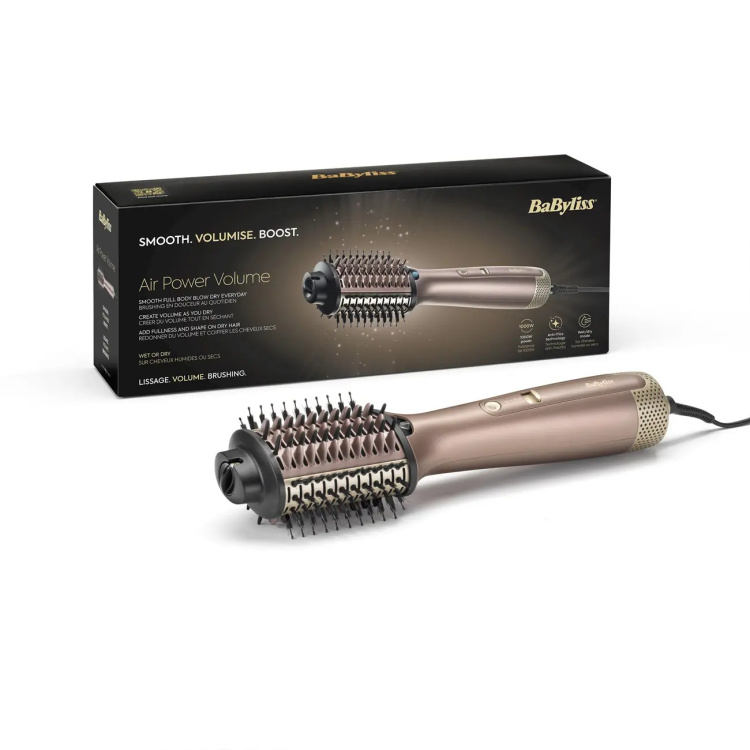 Фен-щітка Babyliss Air Power Volume (Pink) (AS95E)