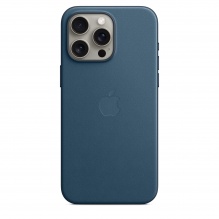 Чехол Apple FineWoven для iPhone 15 Pro Max with MagSafe (Pacific Blue)