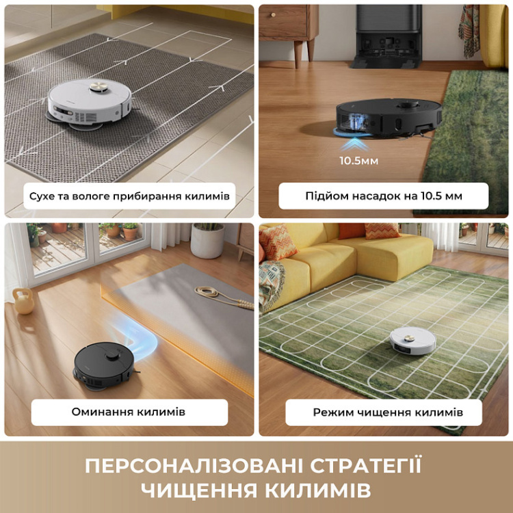 Робот-пилосос Dreame Bot L50 Ultra AE White (RLL51SE-wh)