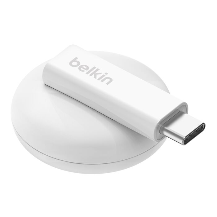 Безпровідна зарядка Belkin USB-C Apple Watch Charger White (WIZ022GLWH-B1)