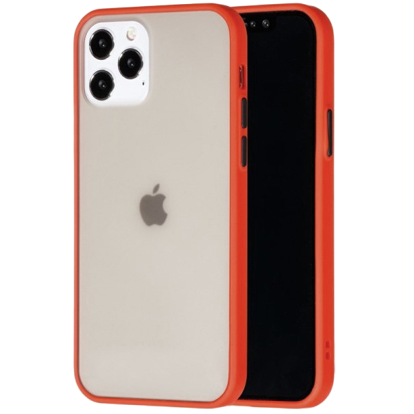 Чехол Matte для iPhone 12 Pro Max (Red)