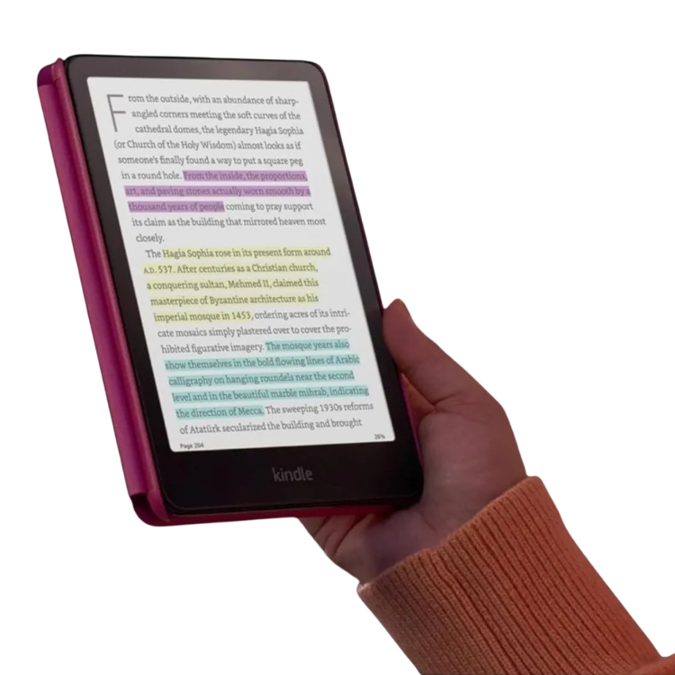 Електронна книга Amazon Kindle Colorsoft Signature Edition 1st Gen 32GB (Metallic Black) (SA59CP)