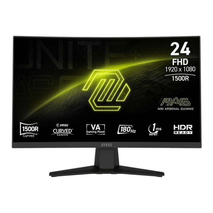 Монітор MSI 23.6” MAG 244C VA 180Hz 9S6-3BB31H-027 (UA)