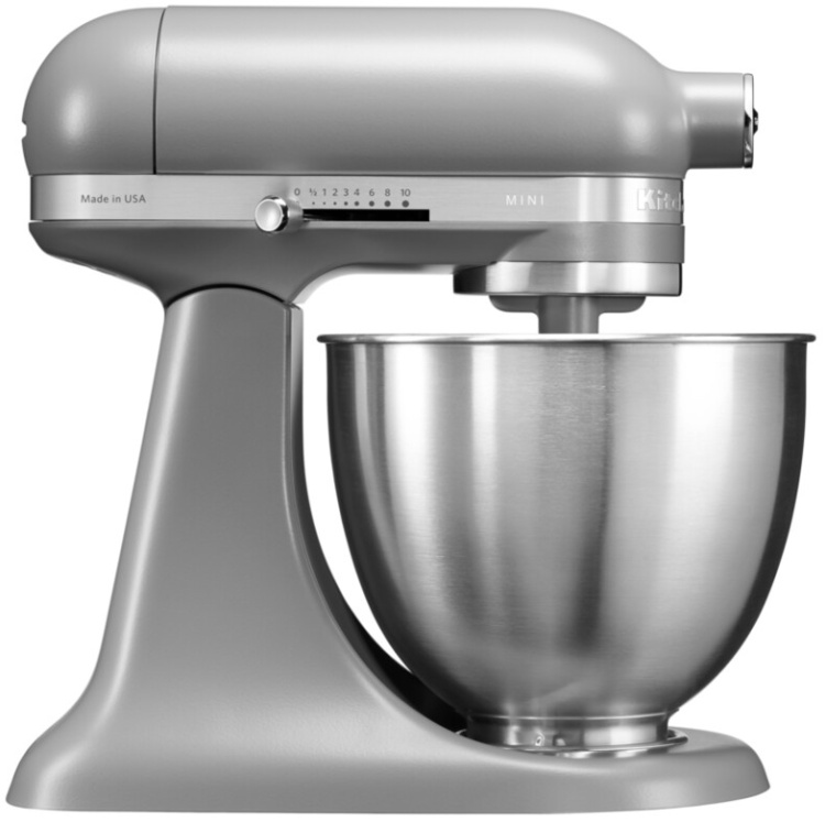 Планетарный миксер KitchenAid Artisan MINI 3,3 л 5KSM3311XEFG Grey Matte (UA)
