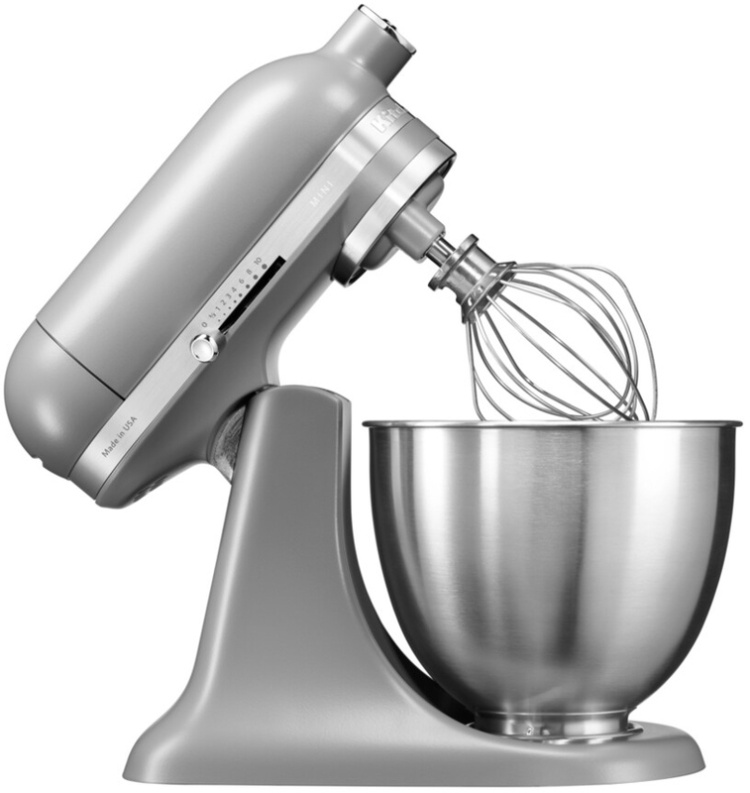Планетарний міксер KitchenAid Artisan MINI 3,3 л 5KSM3311XEFG Grey Matte (UA)