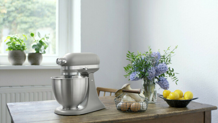 Планетарный миксер KitchenAid Artisan MINI 3,3 л 5KSM3311XEFG Grey Matte (UA)