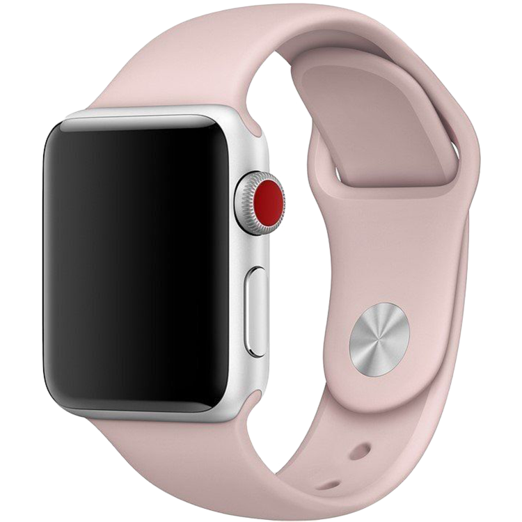 Ремінець для Apple Watch 38/41mm Sport Series 1:1 Original (Pink Sand)