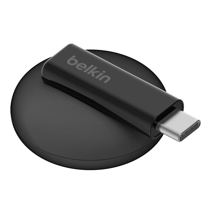 Безпровідна зарядка Belkin USB-C Apple Watch Charger Black (WIZ022GLBK-B1)