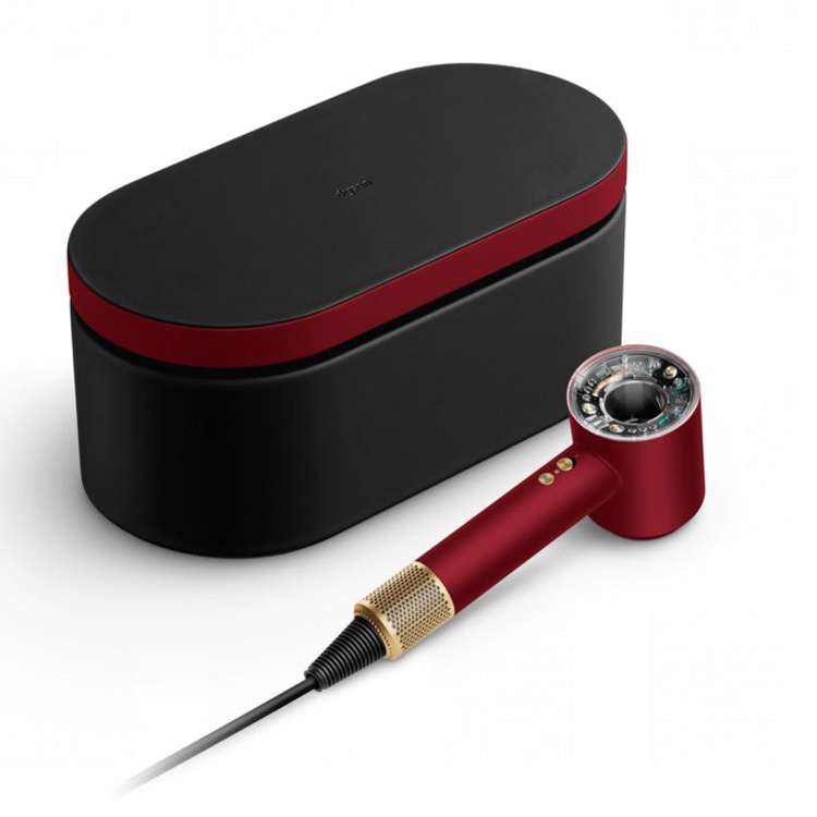 Фен для волосся Dyson Supersonic Nural (Velvet Red/Gold) (594823-01)