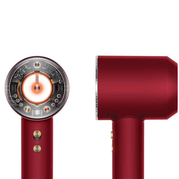 Фен для волосся Dyson Supersonic Nural (Velvet Red/Gold) (594823-01)