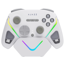 Беспроводной геймпад с док-станцией Ajazz GP100 (GP100S-W) (White)