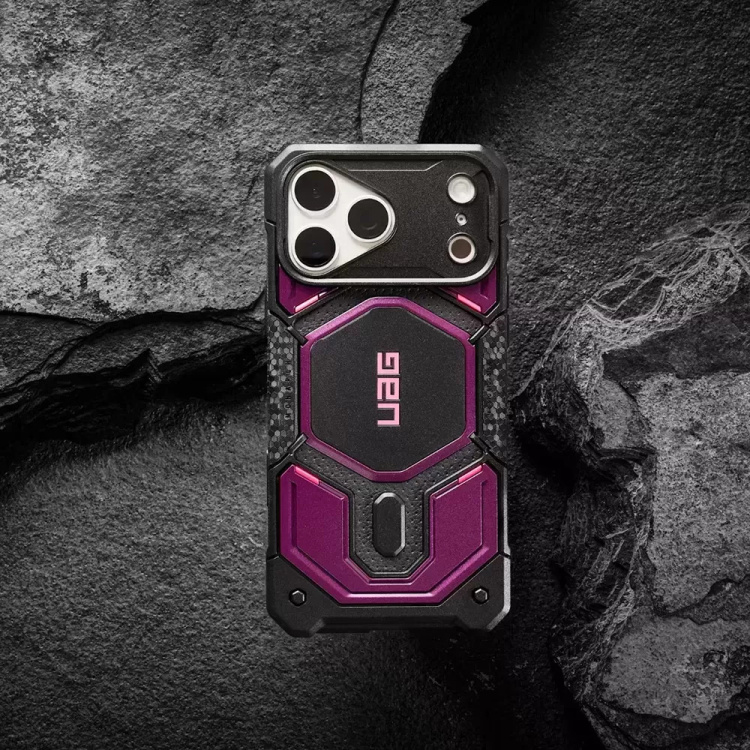 Чехол UAG Monarch Pro MagSafe для iPhone 18 Pro Max (Deep Purple Synth) (114568114I4I) Чехол UAG Monarch Pro MagSafe для iPhone 18 Pro Max (Deep Purple Synth) (114568114I4I)