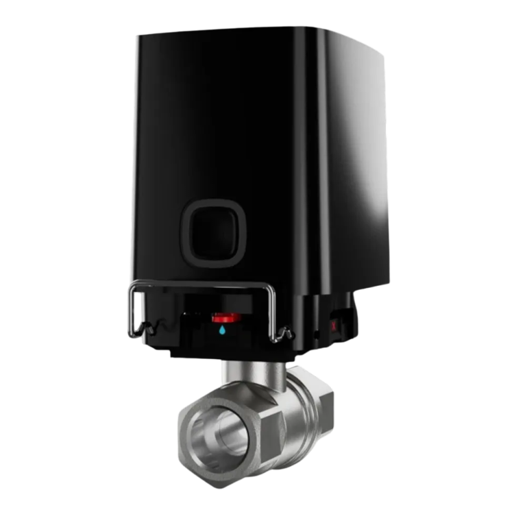 Умный шаровой кран Ajax WaterStop 1/2" black (000029711)