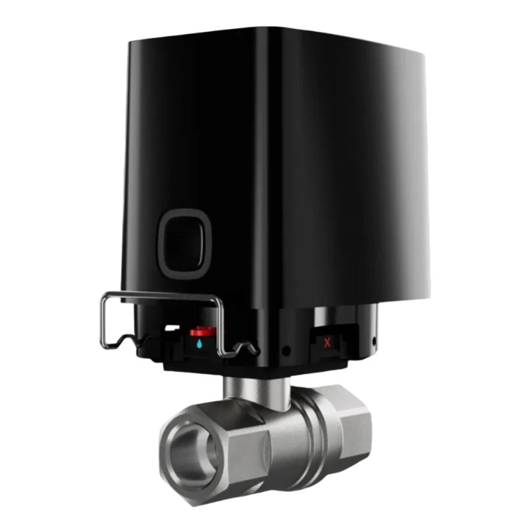 Умный шаровой кран Ajax WaterStop 1/2" black (000029711)