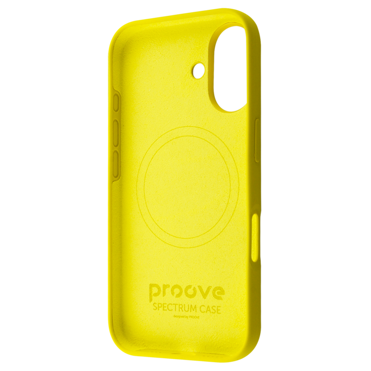 Чохол Proove Spectrum Case with Magnetic Ring iPhone 17 Sun Yellow (PCSPIP170040)