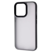 (С200) Чехол Shadow Matte для iPhone 13 mini Metal Buttons (Gray)