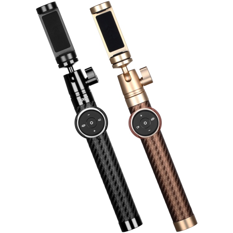 Монопод Momax Selfie Pro+ Carbon Fiber Series 90cm (Gold)